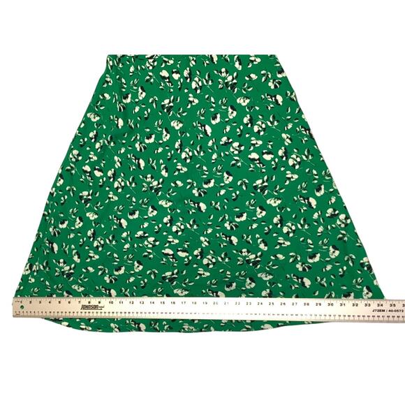 Lauren Ralph Lauren Womens Floral Georgette Dress Sz 10 Cap Sleeve *BELT MISSING - Picture 11 of 15